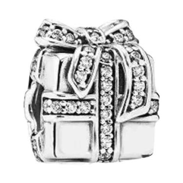 Imagem de Pingentes De Natal Em Prata 925 Para Pulseira Pandora DIY Joias Femini