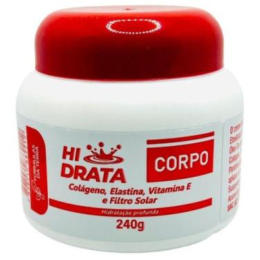 Imagem de Creme Hidratante Colágeno Elastina Vitamina E com Filtro Solar 240g - 