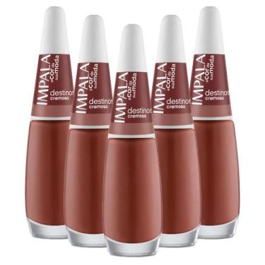 Imagem de Kit 5 Esmaltes Coleção A Cor da Sua Moda Cor Destinos Impala