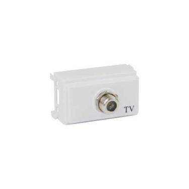 Imagem de Tomada Coaxial Tv/vídeo Linha I9 Ilumi - Módulo 26448 - ILUMI MATERIAI