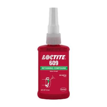 Imagem de Composto de retenção Loctite 609 50mL, cor verde Henke genuína