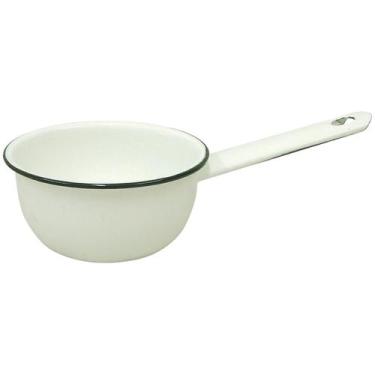Imagem de Papeiro Frigideira Esmaltada Para Bebê 600Ml Antibacteria - Metallouca
