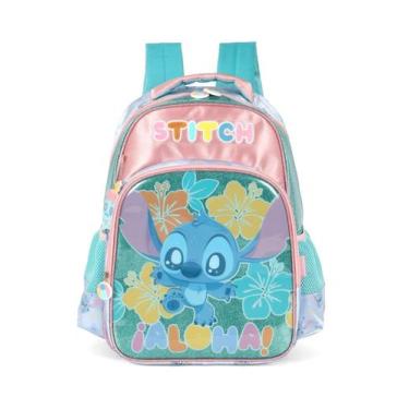 Imagem de Mochila Costas Escolar Infantil Stitch Disney Is42401Sc