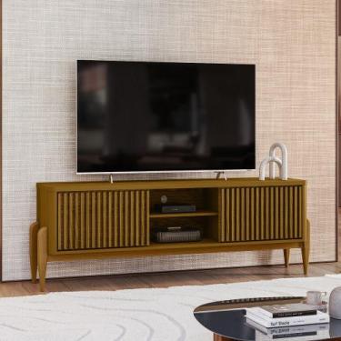 Imagem de Rack Sereno para Tv até 55 polegadas com Ripado 2 Portas de Correr 160