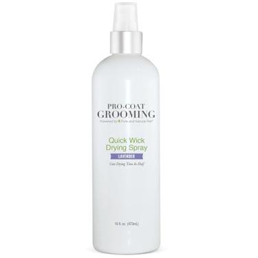 Imagem de Pro-Coat Grooming - Spray de secagem rápida (lavanda) - 473 ml, transparente