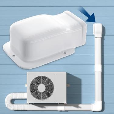 Imagem de Nouscan Capa de parede de entrada de 7,6 cm, kit de acessórios de peças, acessórios para mini ar condicionado, AC, HAVC e bombas de calor