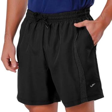 Imagem de ELITE Short Academia Masculino Esportivo Com Bolso Respirável, Preto, XGG (EG2)