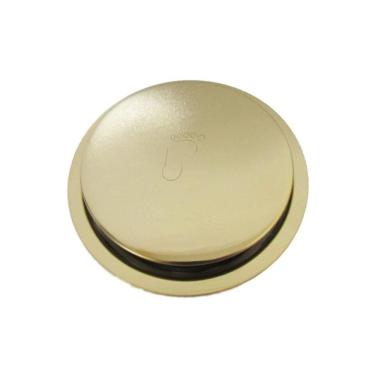 Imagem de Ralo Inteligente Click Dourado Redondo 15X15Cm - By Fineza