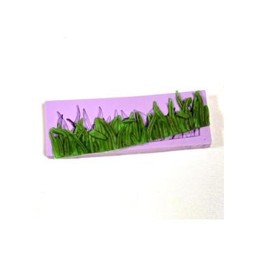 Imagem de Molde de silicone grama para decorar f51 - Confeitaria dos moldes