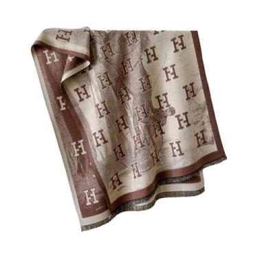 Imagem de Cachecol De Pashmina Luxuoso E Quente Para Mulheres, Marca De Moda Com
