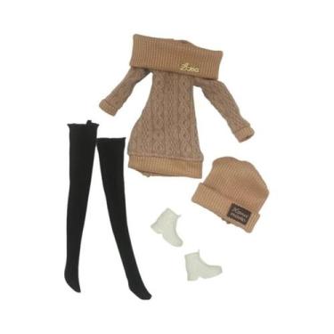 Imagem de Roupas Para Bonecas Finas De 30cm Para Meninas, Suéter Casual Diário, 
