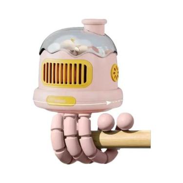 Imagem de Ventilador Portátil Recarregável Sem Lâminas Para Carrinho De Bebê 130