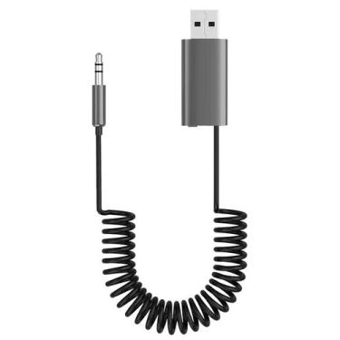 Imagem de Aux Car Receiver Adaptador Conversor Bluetooth 5.0 Transmissor de conv