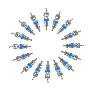 Imagem de 100 peças de núcleos de válvula de alta pressão com vedação de teflon compatíveis com refrigerante R410 R32 R22, substituição para sistemas de refrigeração e CA
