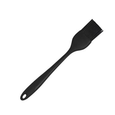 Imagem de Pincel de silicone 26x4cm preto mak inox 2202i - Mak.inox