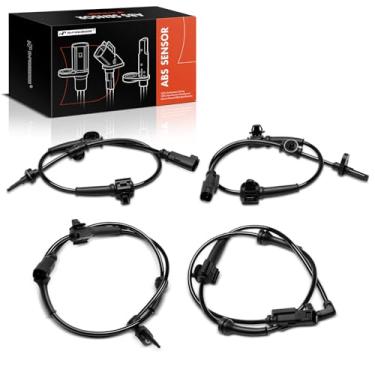 Imagem de A-Premium Sensor de velocidade da roda ABS dianteiro e traseiro 4 peças compatível com modelos Chevrolet - Caprice, SS, 2014 2015 2016 2017