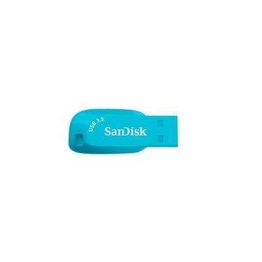 Imagem de Pen Drive 64GB SanDisk Ultra Shift, USB 3.2, Azul - SDCZ410-064G-G46BB