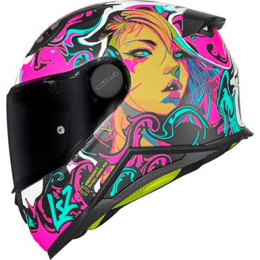 Imagem de Capacete Infantil Moto Ls2 FF812 Branco Kids Criança (50)