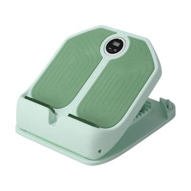 Imagem de YIJU Prancha de alongamento de panturrilha para homens e mulheres com temporizador, rampa de inclinação para exercícios, prancha de fitness com 13 níveis, Verde
