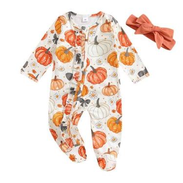 Imagem de Macacão de Halloween Clothes Doisbetthsay para bebês de 0 a 18 anos