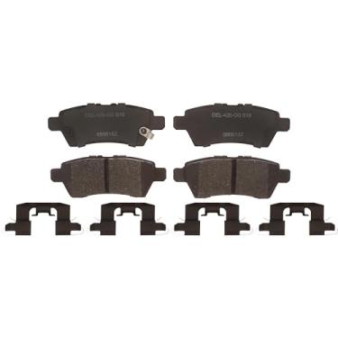 Imagem de ACDelco Conjunto de pastilhas de freio a disco traseiro de cerâmica Gold 17D1101CHF1