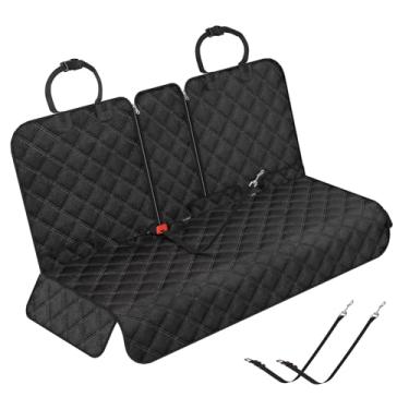 Imagem de Simple Trending Capa de assento de carro para cachorro, protetor de cama de animal de estimação de banco traseiro à prova d'água, capa de assento de carro, 600D, resistente, durável, antiderrapante