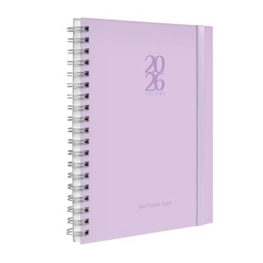 Imagem de Agenda Planner Semanal Plus 2026 Personalizada Solid Colors Lavanda