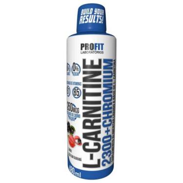 Imagem de L-Carnitine 480ml Carnitina Liquída Termogênico - Profit, Açaí com Gua