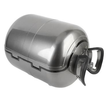 Imagem de Cryfokt Caixa Superior Motocicleta, Selo de Proteção Abrasiva 28l Caixa de Rolamento Traseiro Motocicleta para (Cinza)