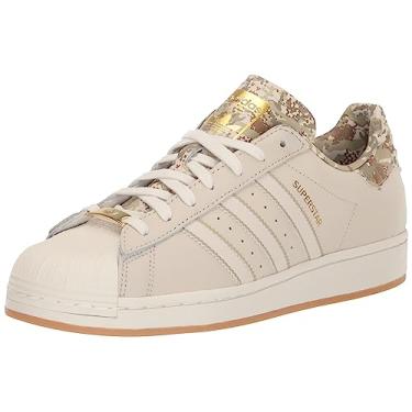 Imagem de adidas Originals Tênis masculino Superstar, Alumínio/Alumínio/Off White, 6