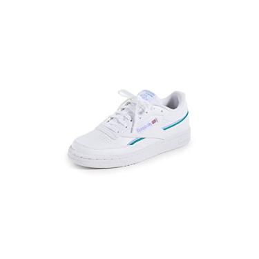 Imagem de Reebok Tênis masculino Club C 85, Azul-petróleo clássico, 34