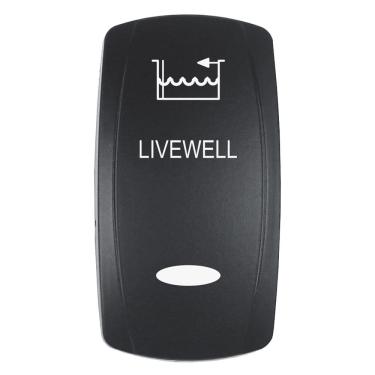 Imagem de Atuador Pacer `LIVEWELL` para interruptores Contura da série V pretos