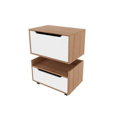 Imagem de Conjunto de Banheiro com Balcão Gabinete Suspenso com 1 Porta e Balcão