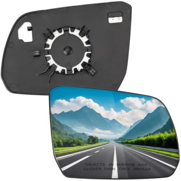 Imagem de LOIYLLEN Substituição do espelho lateral do passageiro para Ford Everest 2022 2023 2024 - Vidro do espelho do lado direito, vidro dos espelhos retrovisores com aquecimento elétrico