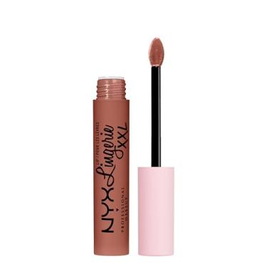 Imagem de NYX PROFESSIONAL MAKEUP Lingerie labial GGG batom líquido fosco - Candela Babe (Rosa nude quente)