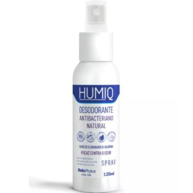 Imagem de Desodorante Spray Antibacteriano Natural Vegano Humiq 120ml - BellaPhytus