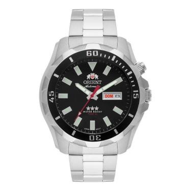 Imagem de Relógio Orient Automático Masculino Prata 469Ss078F P1Sx