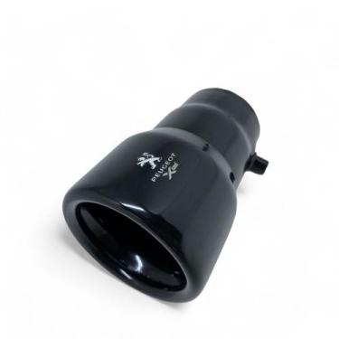 Imagem de Ponteira De Escapamento Esportiva 3 Polegadas Peugeot 208 2013 2014 20