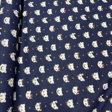 Imagem de Tecido Tricoline Estampado Gatinhos 1,40m para Artesanato - Oasis Teci
