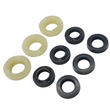 Imagem de Kit 3un Bucha Apoio Gaxeta e Retentor Compatível com Lavadora Electrolux QWS1650