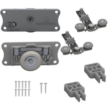 Imagem de Rodízio RO474025 p/ 1 Porta de Correr c/ Sistema Inteligente - ROMETAL