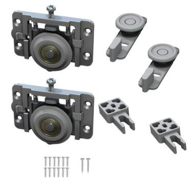 Imagem de Rodízio RO 65 Plus p/ 1 Porta de Correr sobreposta Rometal