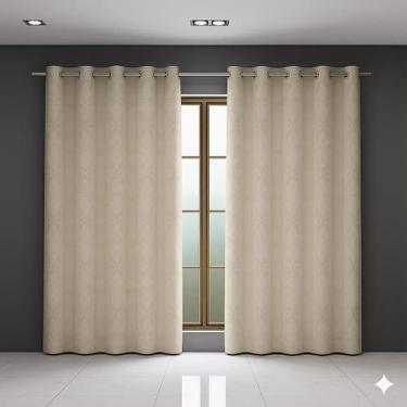 Imagem de Cortina Para Sala de Estar Quarto ou Escritório Londres 2.80x1.60 Alta
