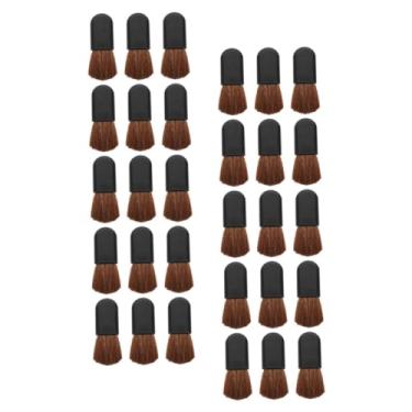 Imagem de Pincel de maquiagem portátil base em pó e pincéis de blush para iniciantes e profissionais