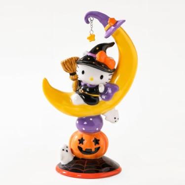 Imagem de Blue Sky Clayworks Estatueta Hello Kitty Moonlight, 11,4 cm C x 8,3 cm L x 19,7 cm A Criada