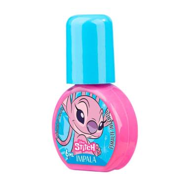 Imagem de Esmalte Impala Disney Stitch Rosa Amizade de Outro Planeta 6ml