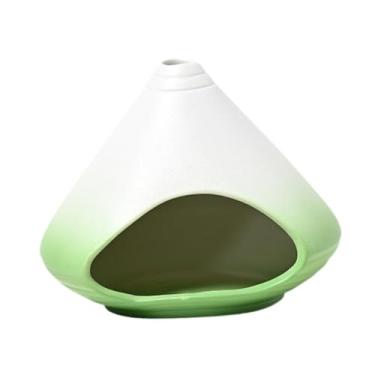 Imagem de Generic Porta-incenso de cerâmica, peça central de mesa, acessório decorativo para, quarto, spa e sala de estar, Verde Gradiente