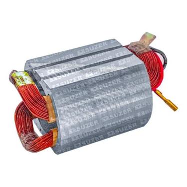Imagem de Bobina Estator Compatível Esmerilhadeira Makita GA 4530 220v - SUZER, 