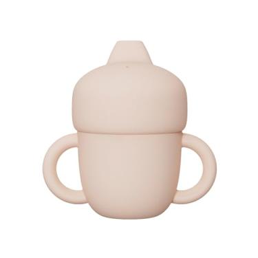 Imagem de Copo De Transição Silicone Antivazamento Life para Criança com Alça e Bico Macio BPA Free – para Introdução Alimentar, Treinamento e Auto Alimentação Infantil - MMB1710