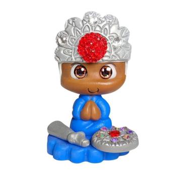 Imagem de Escultura Baby Orixá Em Biscuit 5 Cm Pureza E Doçura